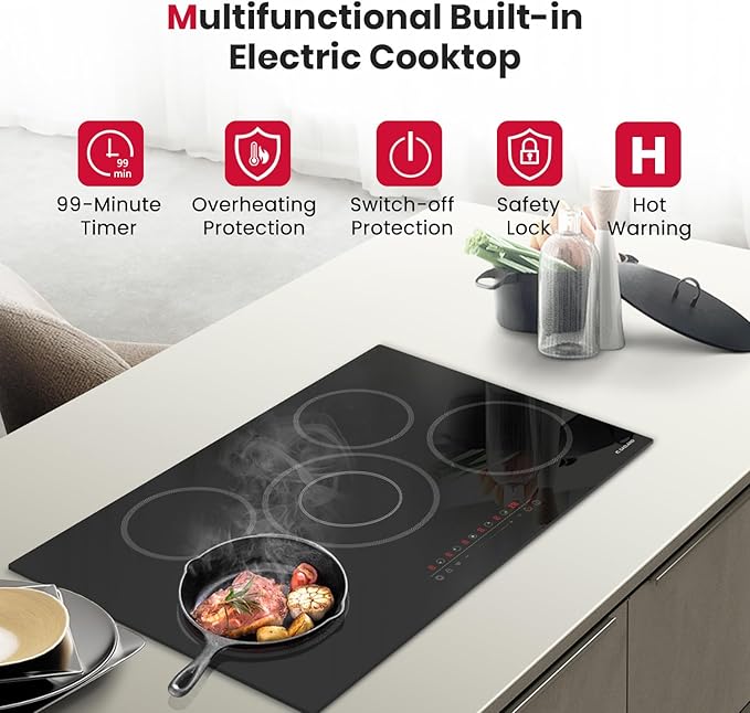 30" Electric Cooktops